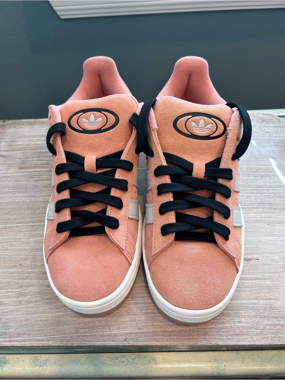 adidas Campus 00s Women’s Sneakers Size 7.5 In Wonder Clay Suede w/Gray & Black